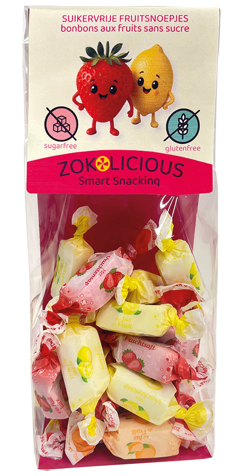 fruitsnoepjes suikervrij 130g