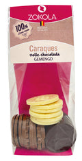 caraques wit/melk/fondant 150g