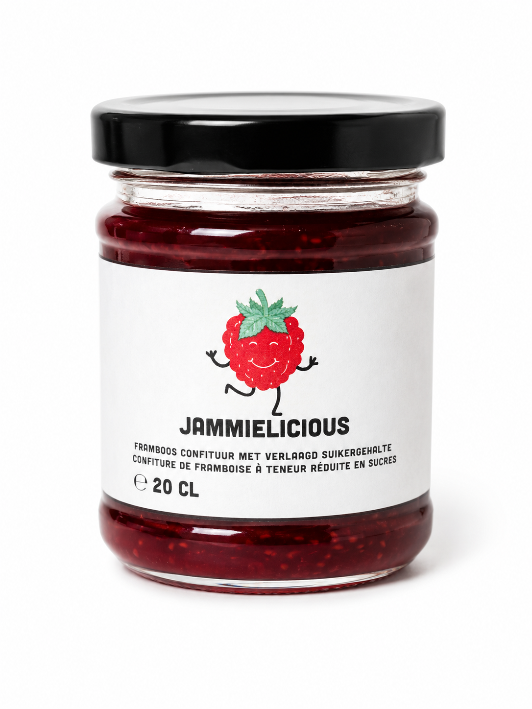 framboos confituur verlaagd suikergehalte 200ml